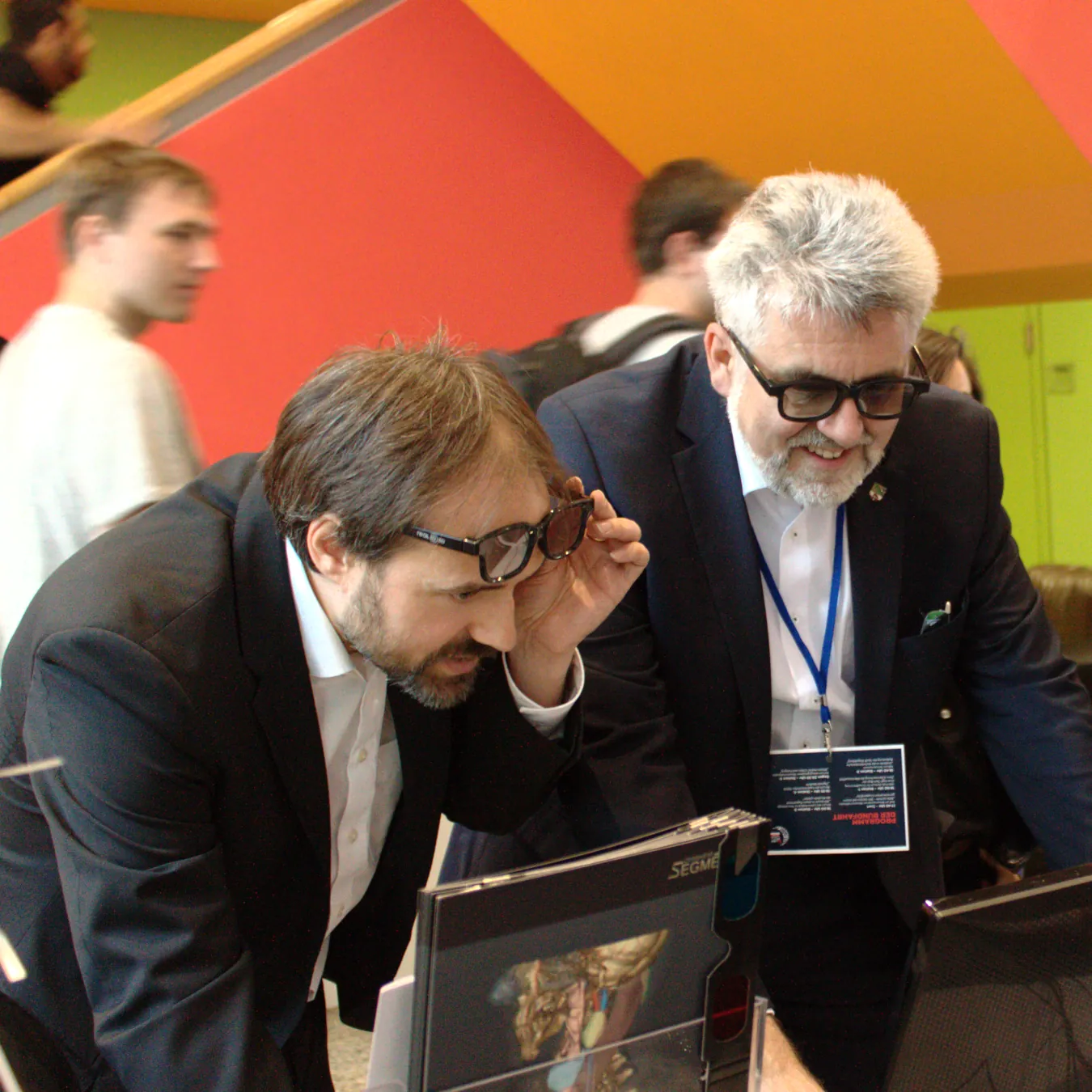 Lars Dornheim im Gespräch mit Minister Willingmann